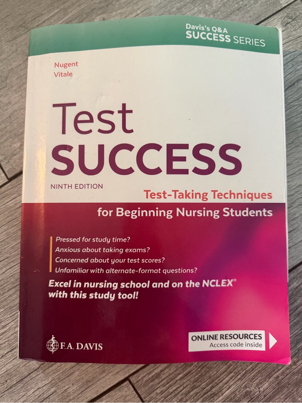 Test Success: Test-Taking Techniques for Beginning Nursing Students (9th Edition
